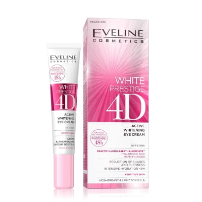 Eveline White Prestige 4D Whitening Eye Cream 20ml saffronskins 