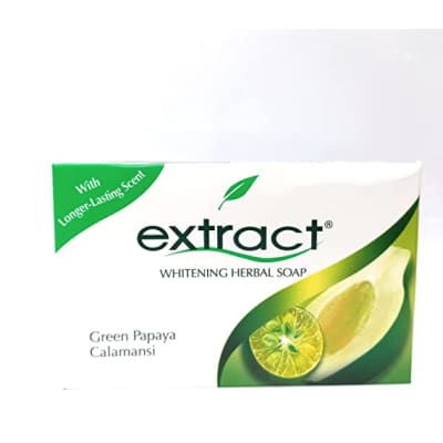 Extract Whitening Herbal Soap Green Papaya Calamansi 135g