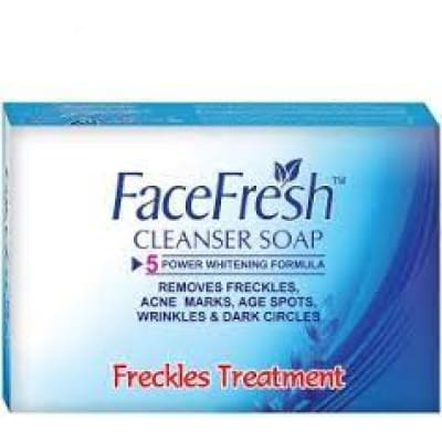 Face Fresh Cleanser Soap 5 Power Whitening Formula 100g