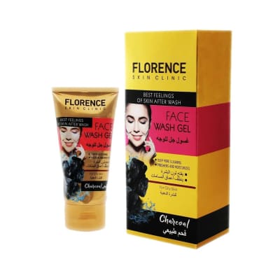 Florence Face Wash Gel With Charcoal Extract 160g