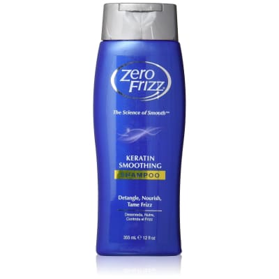 Zero Frizz Keratin Smoothing Shampoo 355ml saffronskins.com™ 