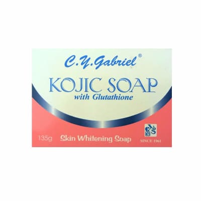 C.Y.Gabriel Kojic Acid With Glutathione Skin Whitening Soap 135gm saffronskins.com™ 
