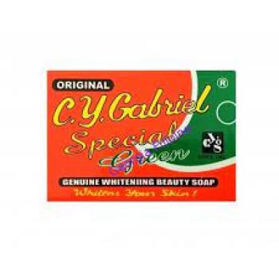 C.y. Gabriel Special Green Whitening Beauty Soap 135g saffronskins.com™ 