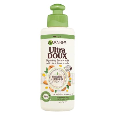 Garnier Ultra Doux Hydrating Leave In Milk 150ml saffronskins.com 