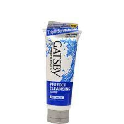 Gatsby Oil Protection Perfect Cleansing Scrub Face Wash