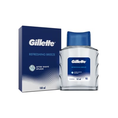 Gillette AFTER SHAVE SPLASH REFRESHING BREEZE 100ML White