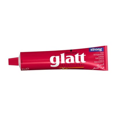 Glatt Professional Keratin-Care-Complex Strong Hair Straightener Cream Clear saffronskins.com 