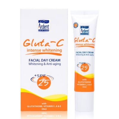 Gluta-C Intense Whitening Facial Day Cream whitening With Anti-Aging +SPF 25 30 ml saffronskins 