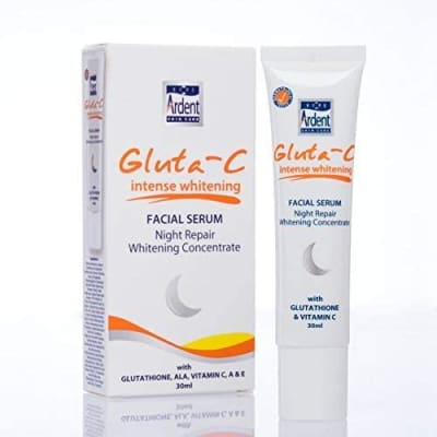 Gluta-C Intense Whitening Facial Serum Night Repair 30ml saffronskins 
