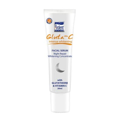 Gluta-C Intense Whitening Facial Serum Night Repair 30ml saffronskins 
