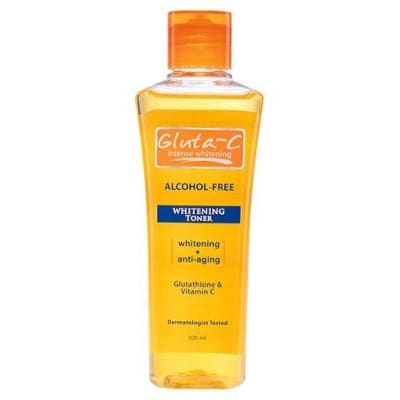 Gluta-C Whitening + Anti-Aging Intense Whitening Toner 100ml saffronskins 