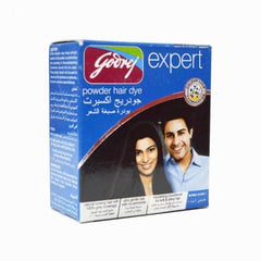 Godrej Expert Powder Hair Dye Natural Black saffronskins.com 
