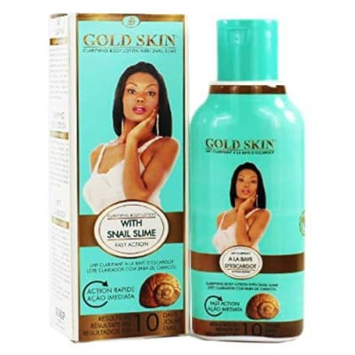 Gold Skin Clarifying Body Lotion With Snail Slime 250ml saffronskins 