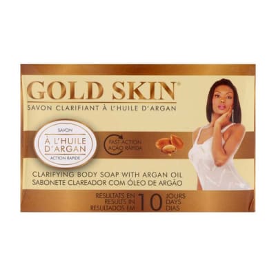 Gold Skin Clarifying Body Soap with Argan Oil saffronskins 