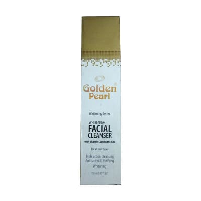 Golden Pearl Whitening Facial Cleanser With Vitamin C And 