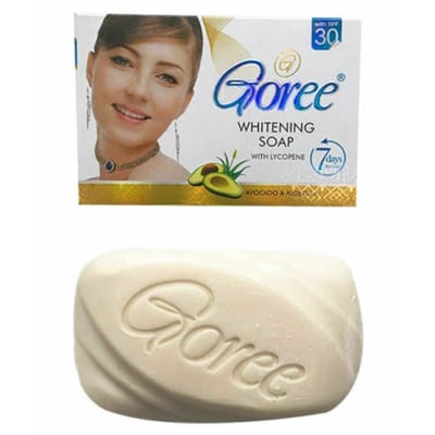 Goree Whitening Soap Spf30 100gm saffronskins.com 