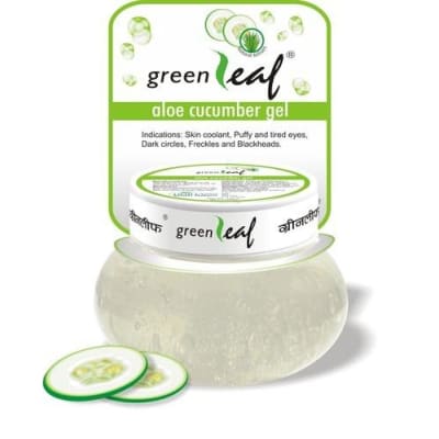 Greenleaf Aloe Cucumber Gel 120gm saffronskins 