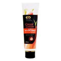 GT Carrot Lotion 4 In 1 Anti-Aging Formula Spf 60 100ml saffronskins.com 