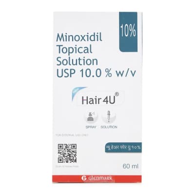 HAIR 4U NEW 10% Spray/Solution 60ml