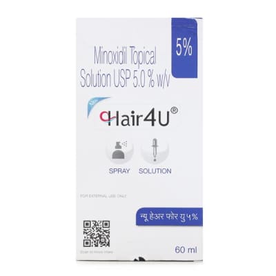 Hair 4u New 5% Spray/Solution 60ml