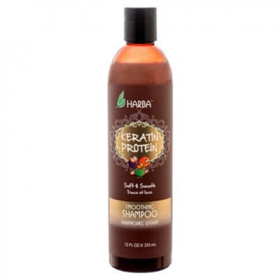 Harba Keratin Protein Soft & Smooth Shampoo 355ml saffronskins.com™ 