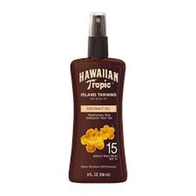 Hawaiian Tropic Island Tanning Coconut Oil 15