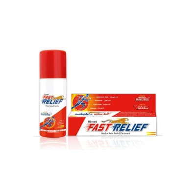 Himani Fast Relief- Herbal Pain Relief Ointment & Spray saffronskins.com™ 