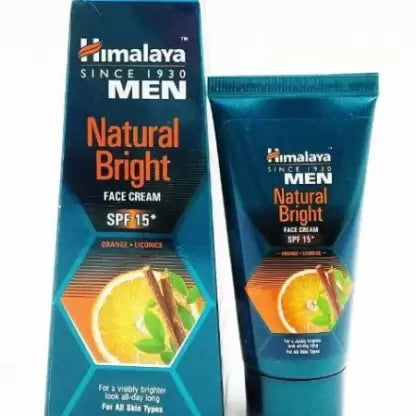Himalaya Men Natural Bright Oil Control Face Gel Cream for Men, 50 g