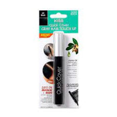 Kiss Quick Cover Grey Hair Touch Up Black Safe On Mustache &