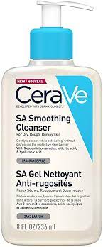 CeraVe SA Smoothing Cleanser, Cerave Face Body Wash 236ml