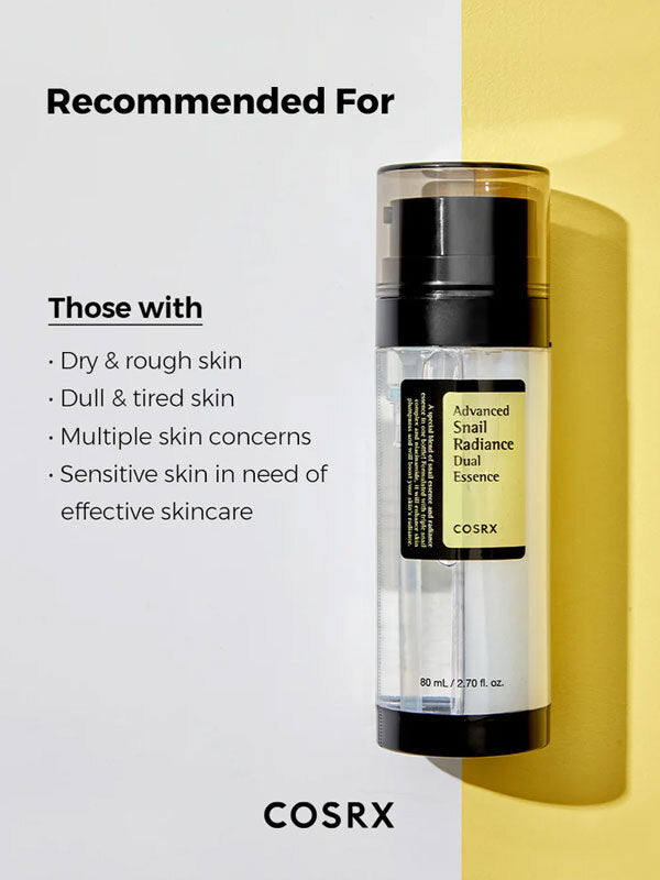Cosrx Advanced Snail Radiance Dual Essence 80ml
