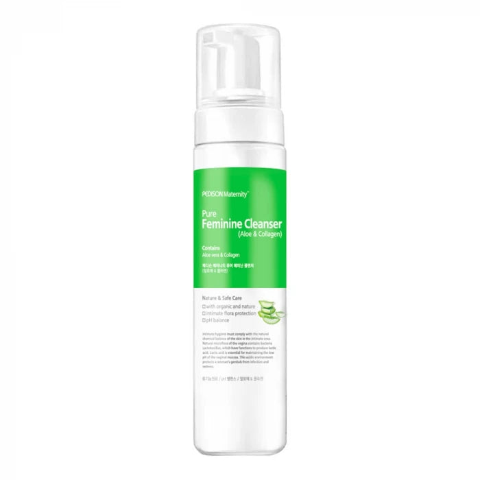 Evas Pedison Maternity Pure Feminine Foam Cleanser 200ml - Aloe & Collagen