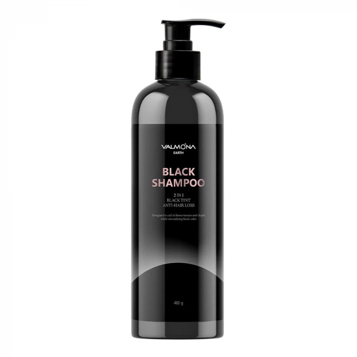 Evas Valmona Earth Black Shampoo 480g