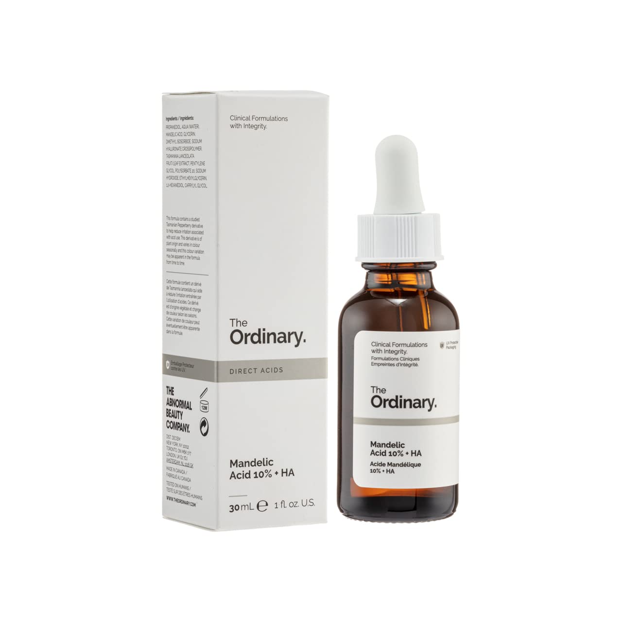 The ordinary mandelic acid 10 + ha 30ml