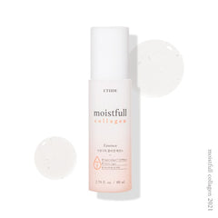 Etude Moistfull Collagen Essence 80ml - Fast-absorbing Essence, Non-Sticky Texture, Soothe and Moisturize the Skin