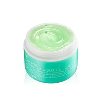 Mizon moisturizing gel face cream calms hydrates and closes pores moisturizing