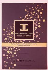 JAYJUN Korea Beauty GOLD SNOW BLACK MASK( 25ml x 5pcs)