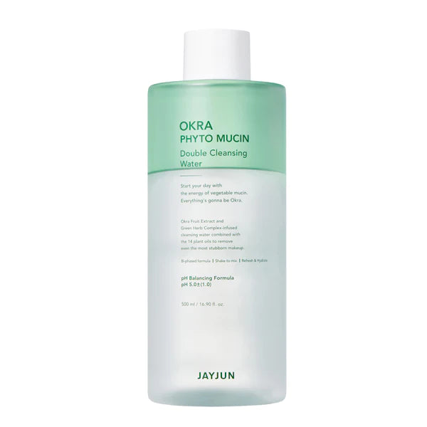 JAYJUN Okra Phyto Mucin Double Cleansing Water 500ml