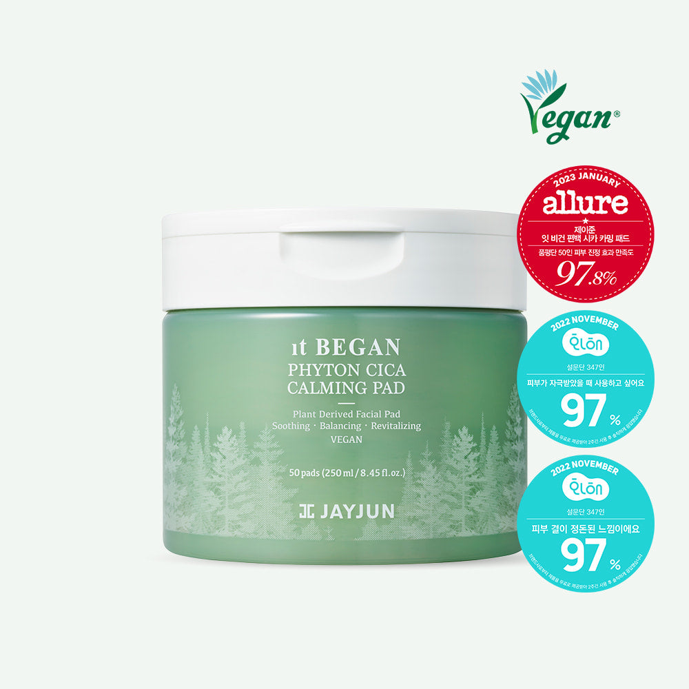 JayJun it Began Phyton Cica calming toner pad