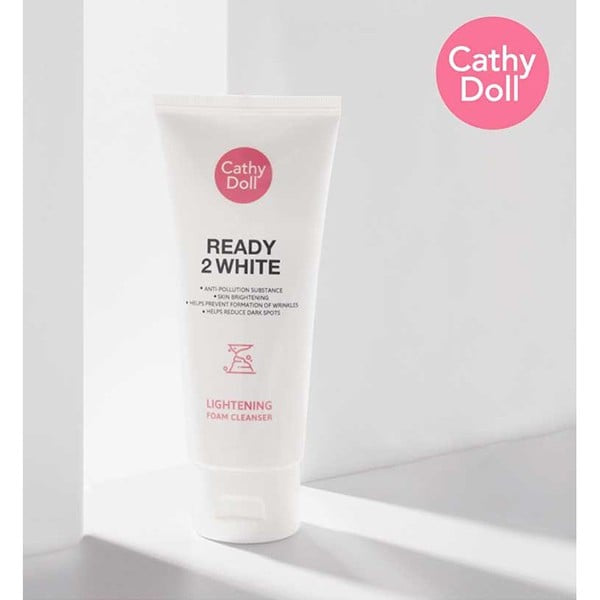 Cathy Doll Ready 2 White Lightening Foam Cleanser 100g