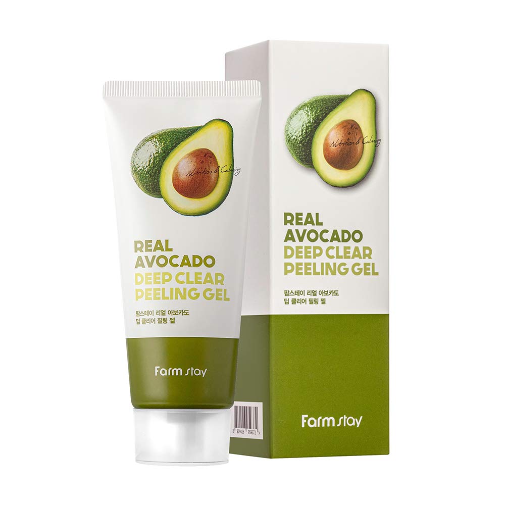 Farmstay real deep clear avocado peeling gel 100ml