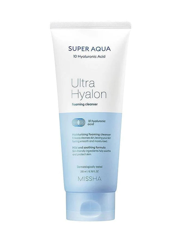MISSHA Super Aqua Hyalron Foaming Cleanser 200ml