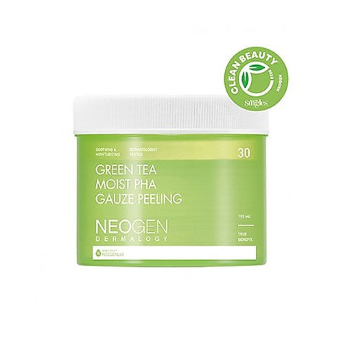 NEOGE Bio-Peel greentea moist Gauze Peeling 30ea