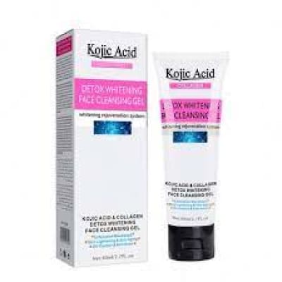 Kojic Acid Collagen Detox Whitening Face Cleansing Gel 