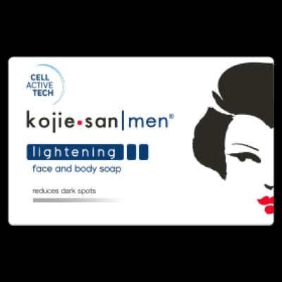 Kojie San Men Lightening Face And Body Soap saffronskins.com™ 