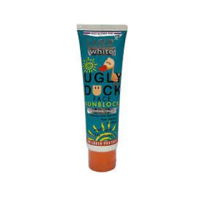 Laser White Ugly Duck Face Sunblock Whitening Cream 100ml