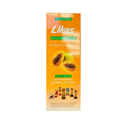 Likas Papaya Body Milk Lotion300ml saffronskins 