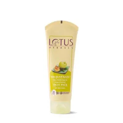 Lotus Herbals Frujuvenate Skin Perfecting & Rejuvenating Fruit Pack 120g saffronkart 