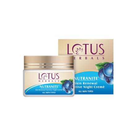 Lotus Herbals e Skin Renewal Nutritive Night Cream 50g