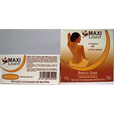 Maxi Light Beauty Soap. 3.8oz saffronskins.com™ 